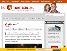 Tablet Screenshot of hotmarriage.org